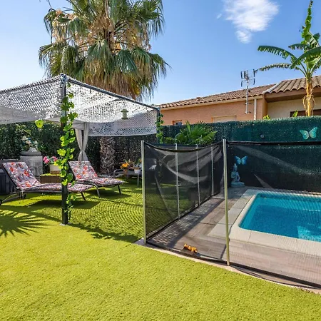 Charming Ground Floor With A Heated Swimming Pool * Cers